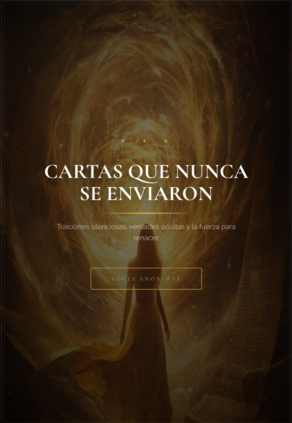 Portada Cartas que nunca se enviaron